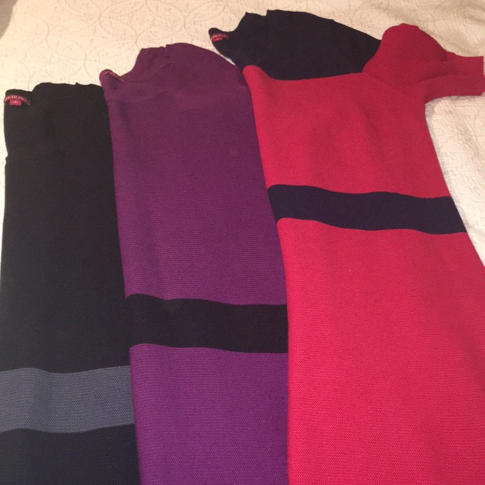 Sweater Dress...Gray/Black